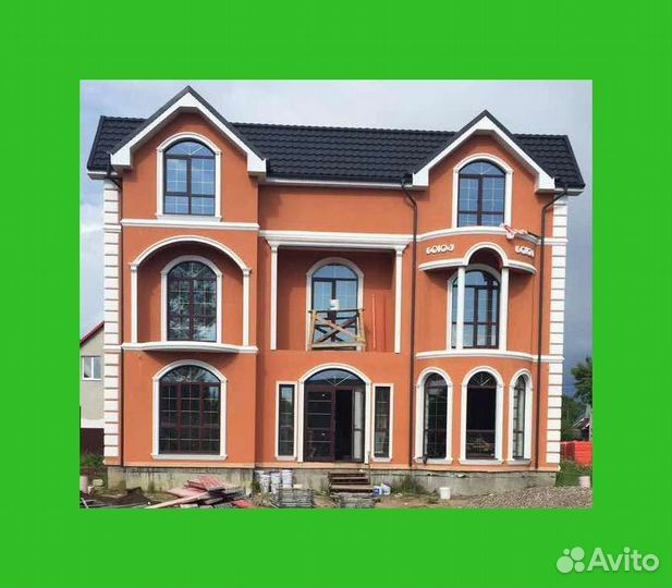 Фасадные работы, утепление фасадов