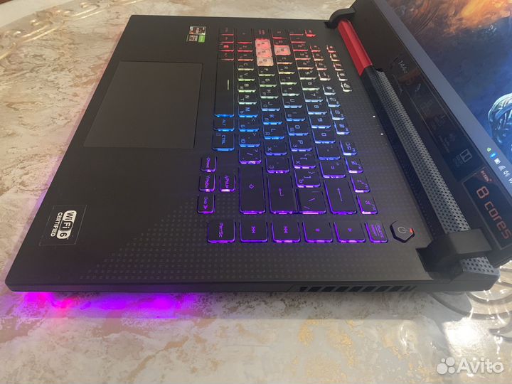 Мощный игровой Asus Rog Strix Ryzen 7 + RTX 3O5O