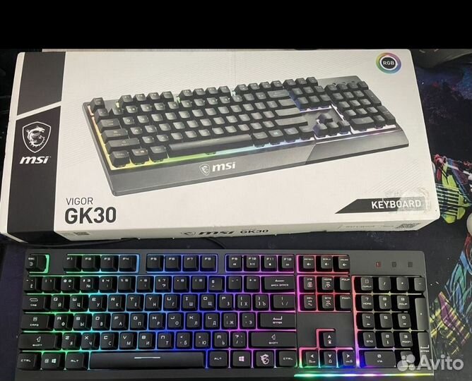 Игровая клавиатура MSI Vigor GK30