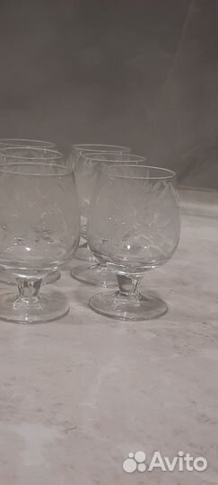 Набор бокалы фужеры рюмки