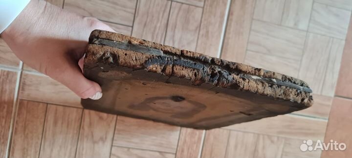 Икона старинная Спас, Скоропослушница