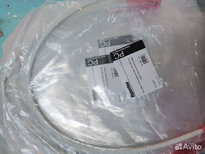 Патч корд hyperline 0,5m utp