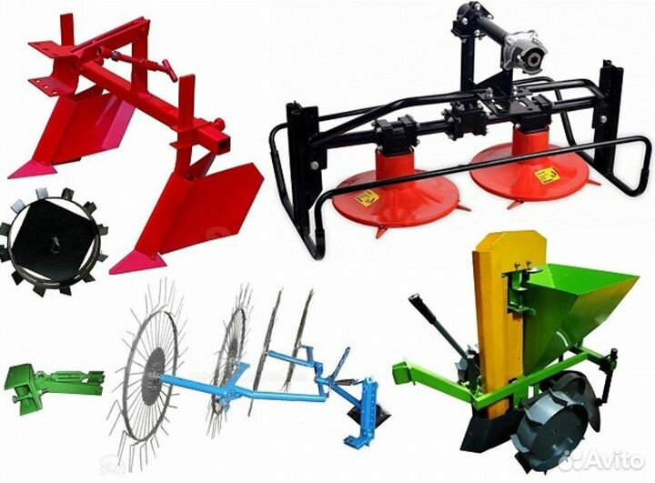 Мотоблоки навесное оборудование в наличии со склад