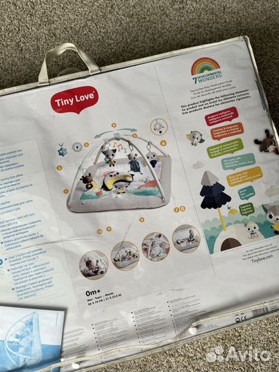 Развивающий коврик tiny love день и ночь