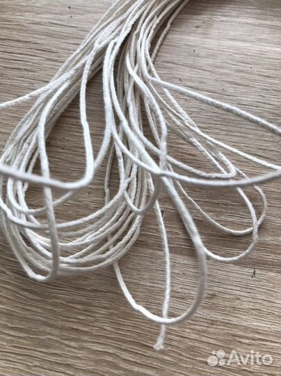 Фитиль хлопок для свечей разной толщины