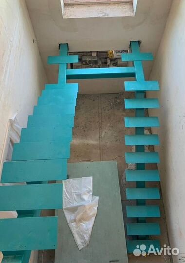 Лестница в стиле лофт