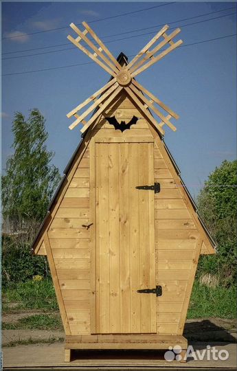 Уличный туалет домик с установкой лдз 801