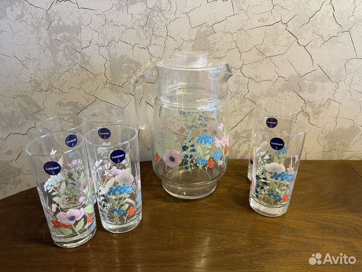 Набор графин и 6 стаканов Luminarc