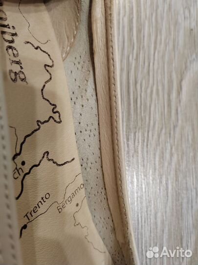 Балетки натуральная кожа 39