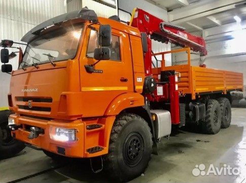 КамАЗ 43118-3027-50 с КМУ, 2023