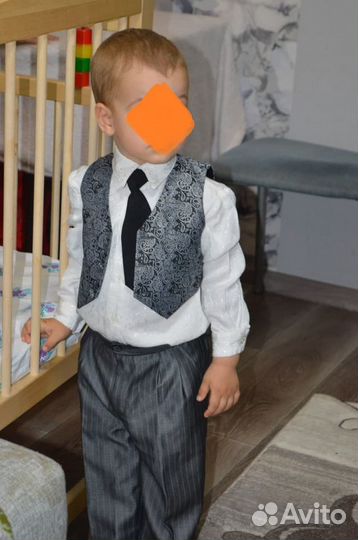 Костюм парадный для мальчика 1-2 года, 4 предмета