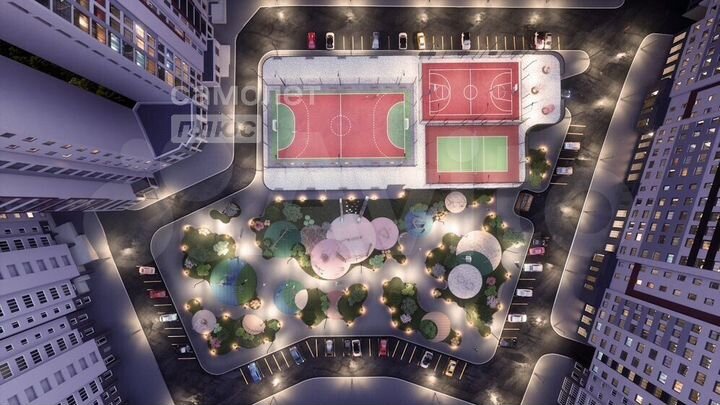 Квартира-студия, 22,5 м², 20/24 эт.