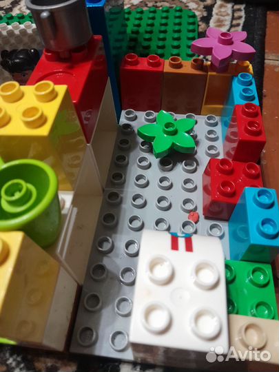 Lego duplo дом и машина