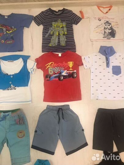 Вещи пакетом на мальчика от 2 до 5 лет