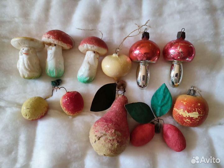 Елочные игрушки СССР