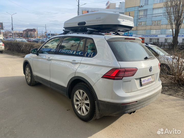 Автобокс на крышу LUX Tavr 197 серый матовый 520L