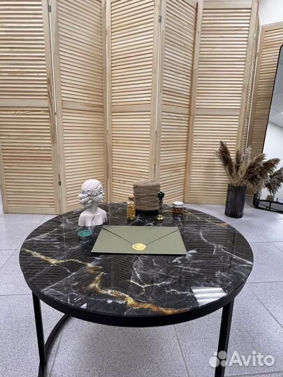 Журнальный столик круглый