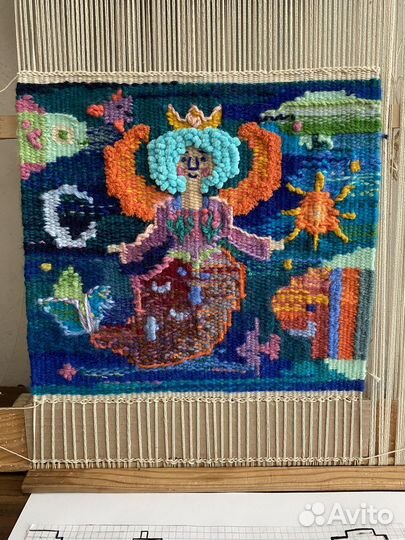 Панно гобелен по вашей идее (эскизу)