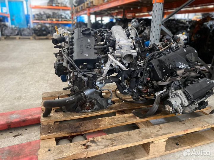 Контрактный двигатель Hyundai Accent 1.3 л
