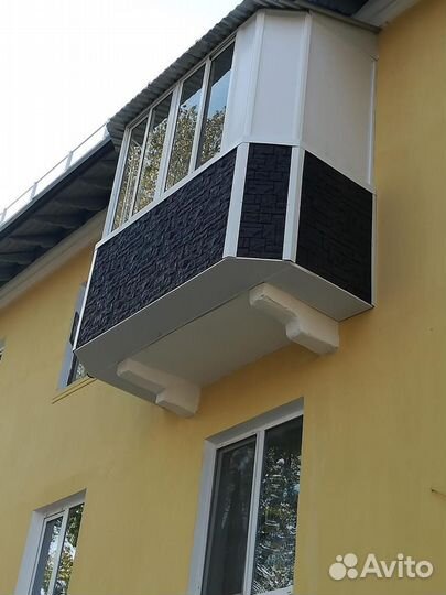 Монтаж окон под ключ. Остекление балконов