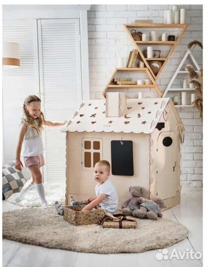 Детский домик из фанеры