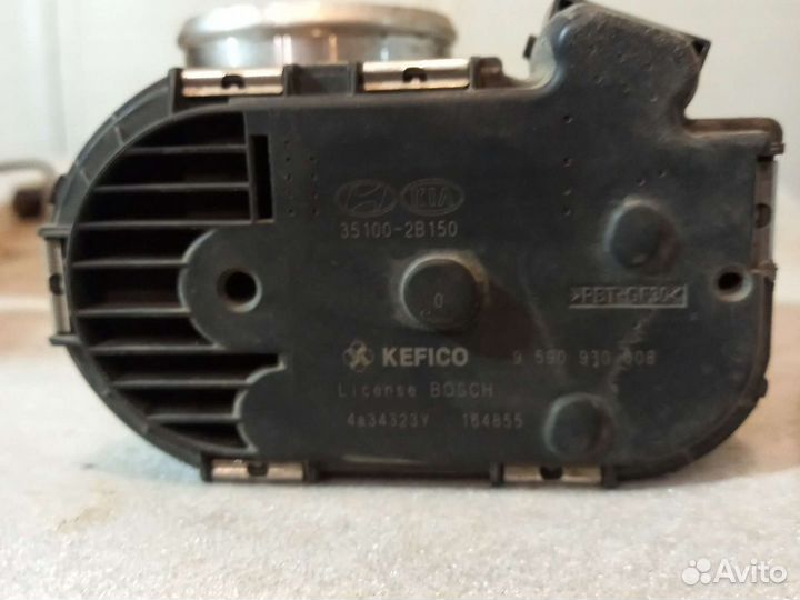 Дроссельная заслонка Hyundai Solaris