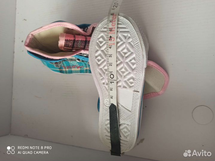 Кеды для девочки новые