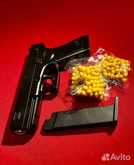 Металлический детский пистолет 