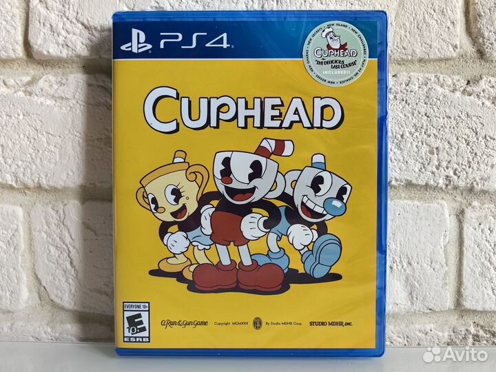 Cuphead PS4 + DLC Delicious Last Course новый диск