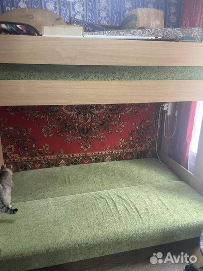 Кровать -диван двухьярусная