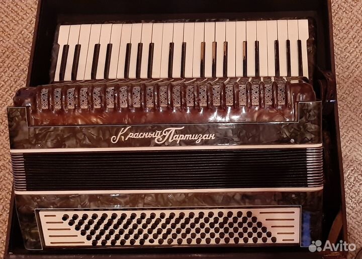 Аккордеон Красный партизан