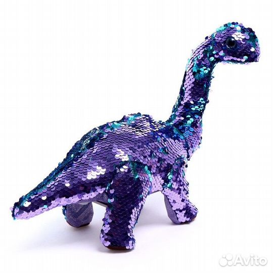 Динозавр радиоуправляемый «Диплодок» из пайеток, р