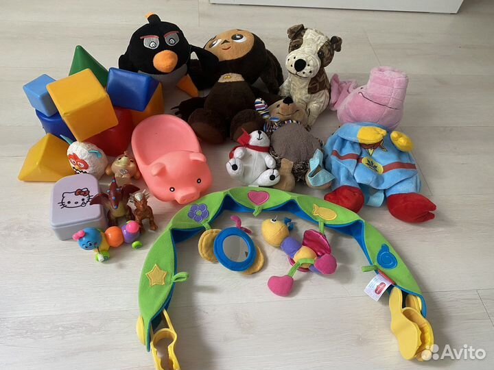 Детские игрушки пакетом для девочки