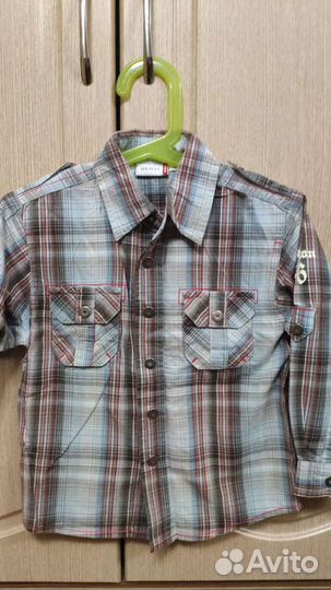Рубашка для мальчика р. 98