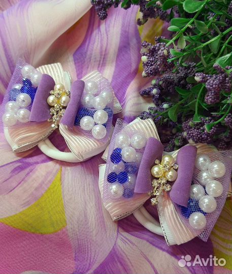 Бантики,заколочки,ручная работа