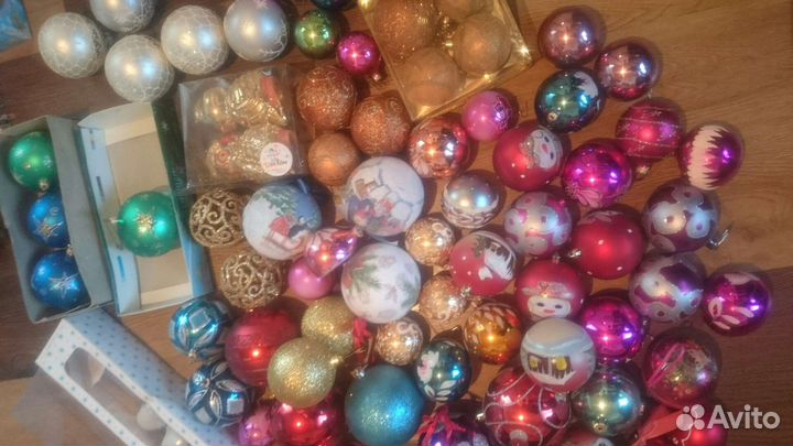 Игрушки на новогодную елку