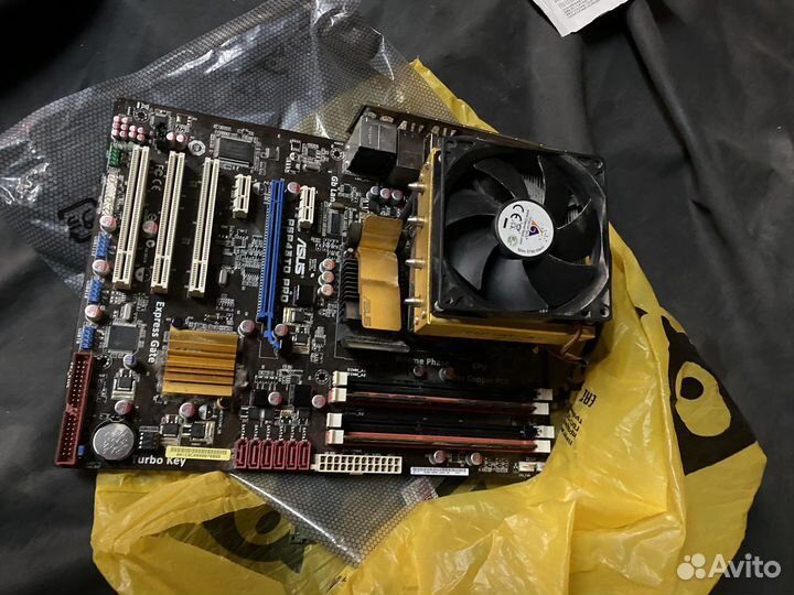 Материнская плата asus p5p43td pro