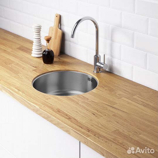 Мойка Бухольмен +кран Лаган Икеа,Новый