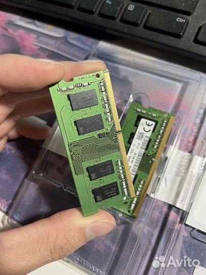 Оперативная память ddr 4 8GB SO dimm