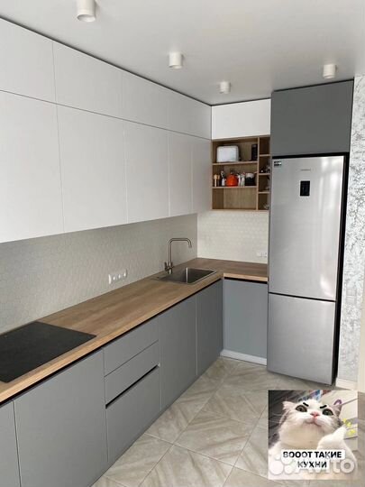 Кухня до потолка от производителя