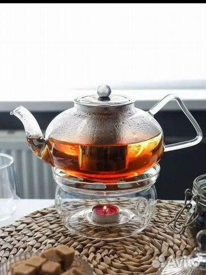 Подставка для заварочного чайника 150 мл стекло