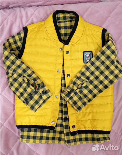 Вещи на мальчика, рубашка брюки 92