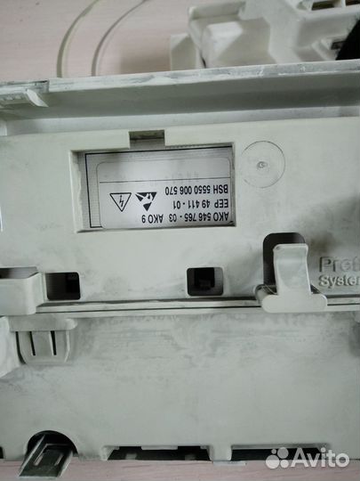 Модуль управления стиральной машины siemens