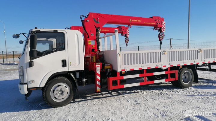 Isuzu Elf с КМУ, 2024