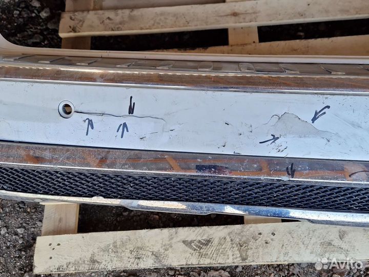 Задний бампер мерседес ML W166