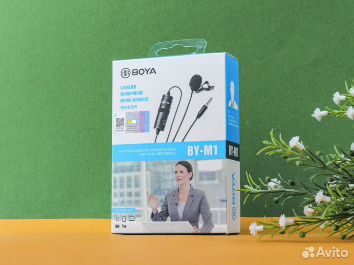 Микрофон-петличка Boya BY-M1 (новый)
