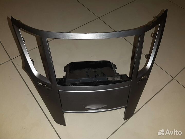 Рамка магнитолы Субару Легаси BM 2009-2014 г.в