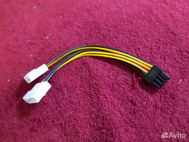 Кабель питания Video power 8 pin, новый