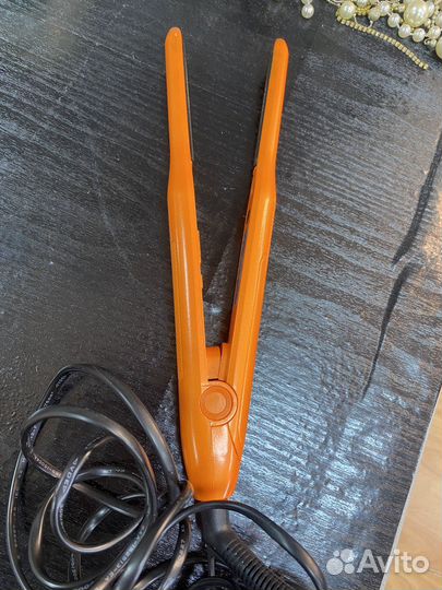 Мини утюжок для челки, для кератина happy hair