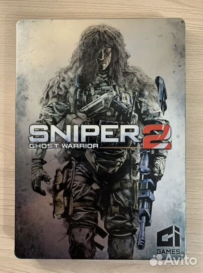 Игра sniper 2 ghost warrior (steelbook)